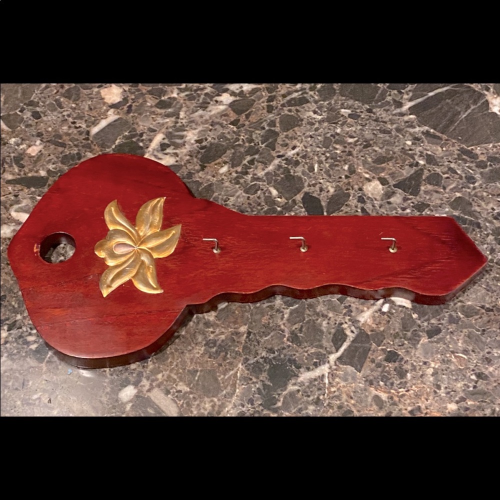 Key Shaped Key Holder
